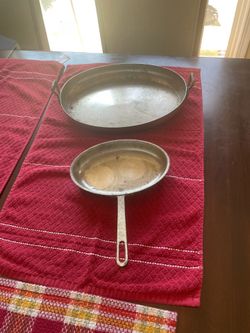 Copper cookware.