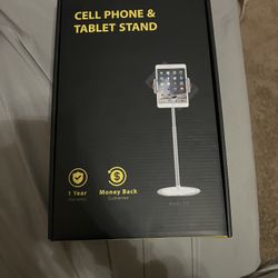 Cell phone, and tablet stand