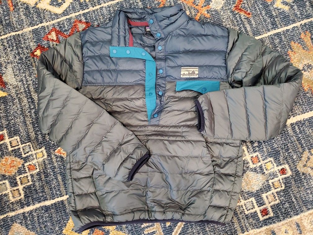 Mens Small Patagonia Down Jacket Pullover