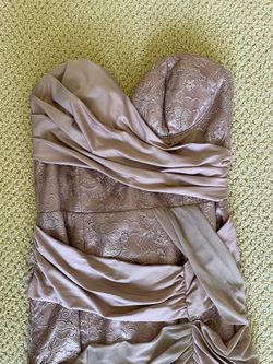 Bebe Strapless Dress