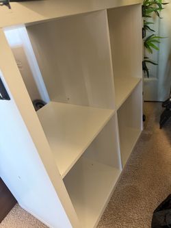 IKEA kallax White Cube Bookcase Shelving Unit