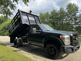 Selling A 2011 Ford F350 Dump Truck Single Cab Toro Dingo Exmark Wright Stander Scag Trailer Stihl Echo John Deere Hustler Redmax Ferris Western Boss 
