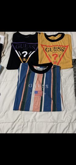 Men guess shirts
