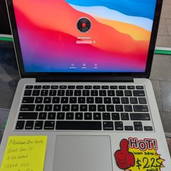 MacBook Pro 2014 13" Intel Core i5 8GB Ram 128GB SSD macOS Big Sur New Battery 