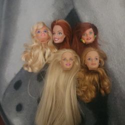 Barbie Heads Only