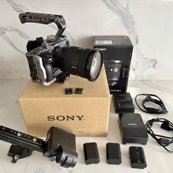 CINEMA CAMERA SONY FX3 +  24-70 G MASTER LENS