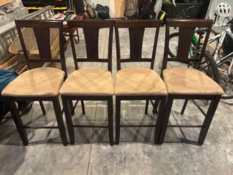 4 Bar Height Chairs