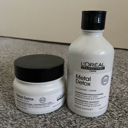 L’Oréal Metal Detox Shampoo & Conditioner 