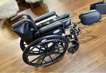 ProBasics Wheelchair + Folding Wheelchair Ramp – Excellent Condition – $200 OBO