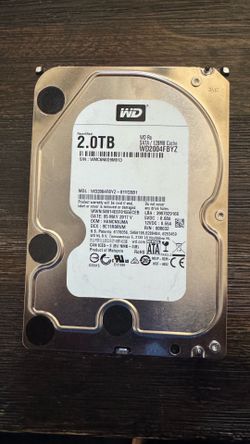 2tb drive - tested. Used