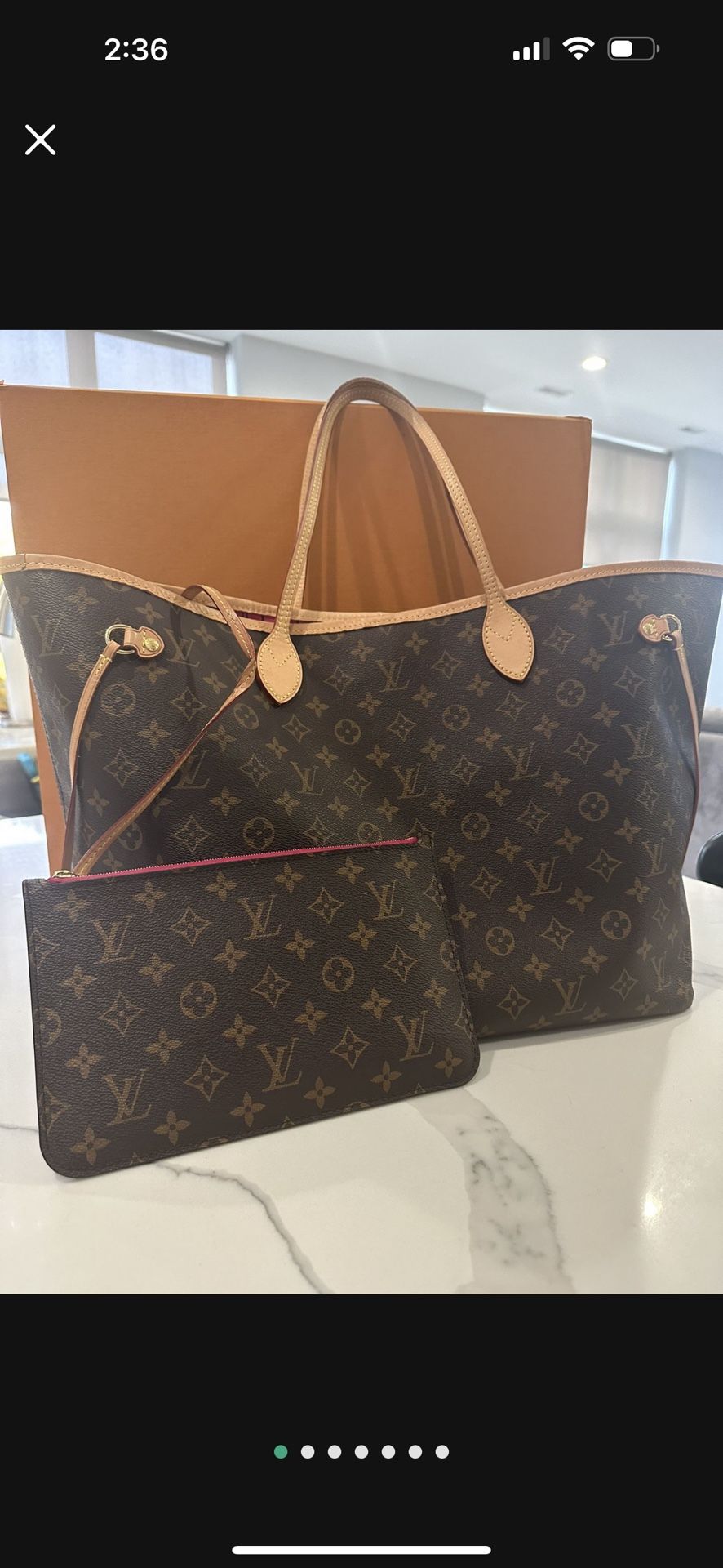 Louis Vuitton Neverfull GM Size 