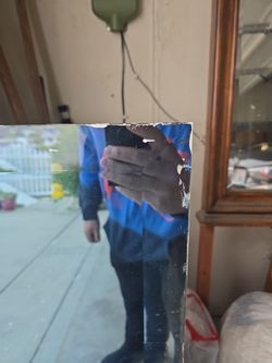 Mirror With Blue Tint