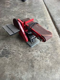 Belt and disc sander