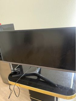 Samsung 34” Ultrawide Monitor S34J552WQ – WQHD, HDMI, DisplayPort | 2021