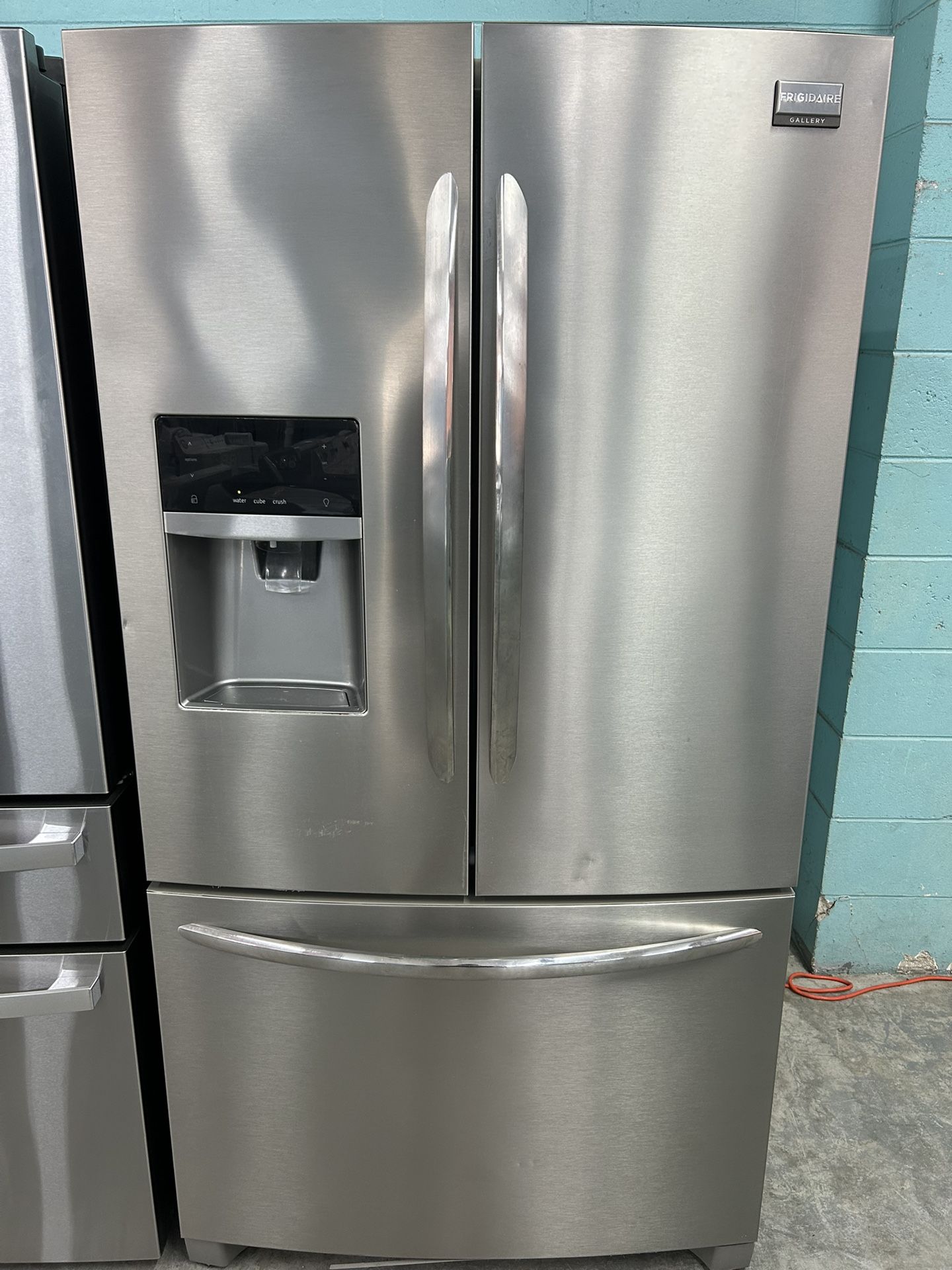 Stainless French Door Refrigerator With 2nd Ice Maker
