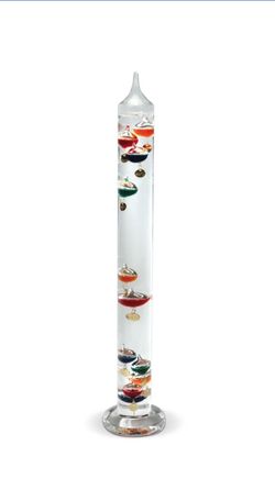 24” Glass Galileo Thermometer