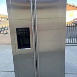 Refrigerator GE Monogram Stainless Steel 