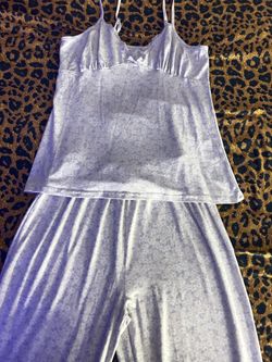 Purple flower pyjama set