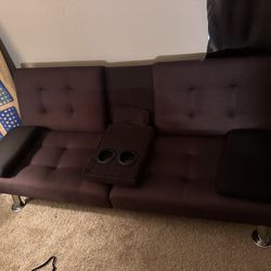 Dark Grey Futon 