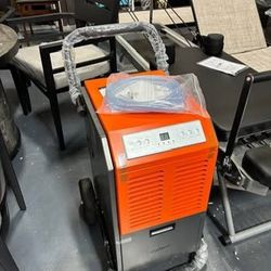 NEW COSTWAY 163 Pints Commercial Dehumidifier, 4500 Sq.Ft Crawl Space Dehumidifier with Drain Hose,