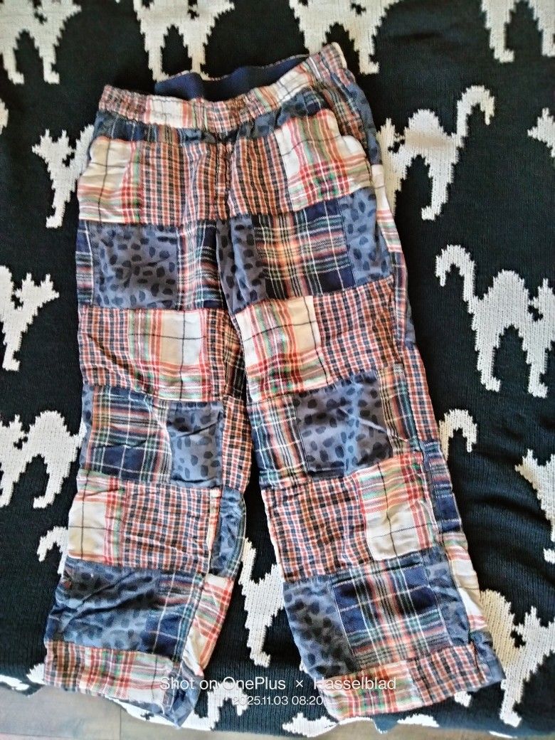 Aerie Plaid Pajama Pants Womens Size Medium Short