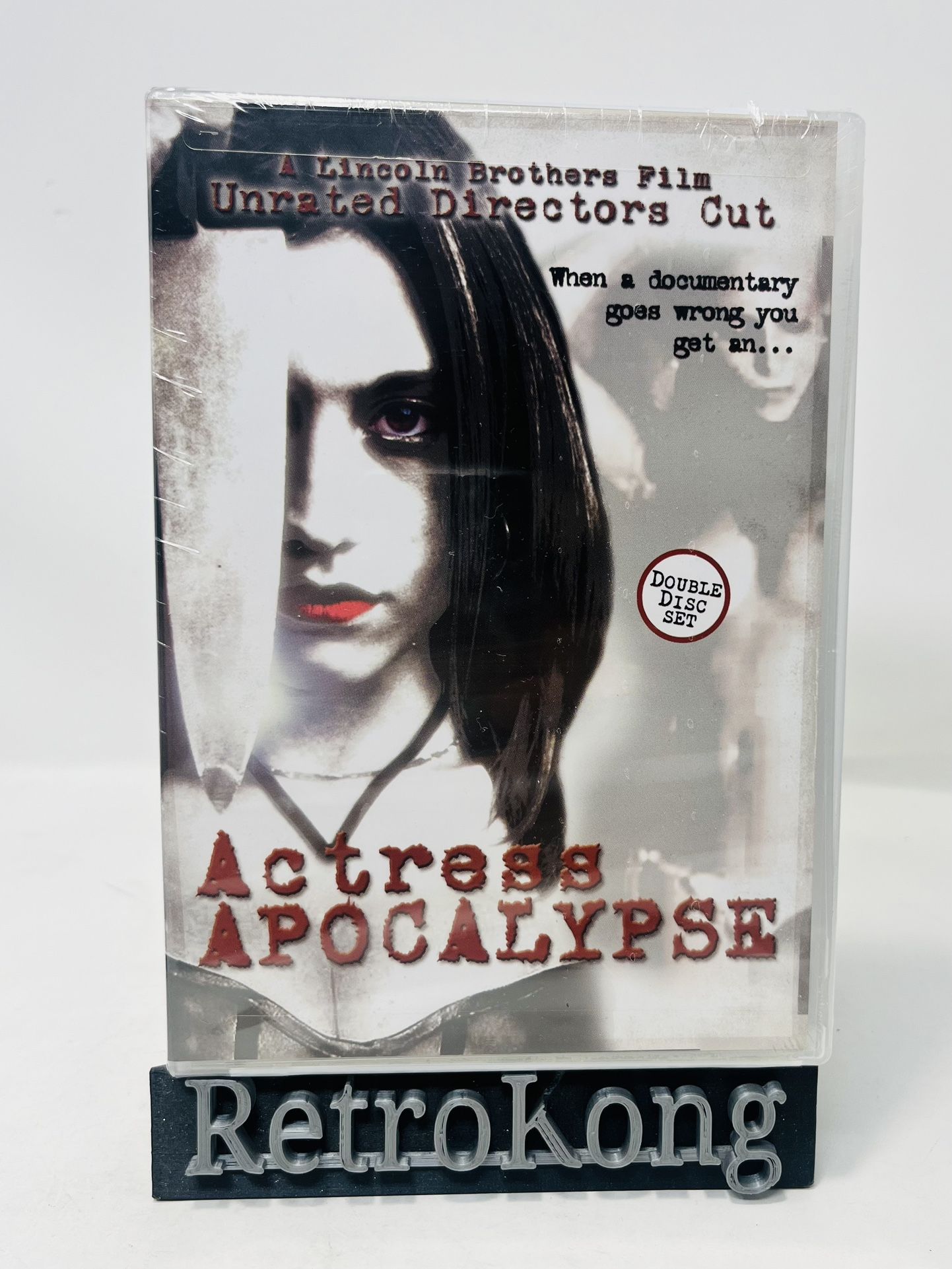 Actress Apocalypse (2-Disc DVD/CD) Documentary/Slasher/Found Footage/Horror New