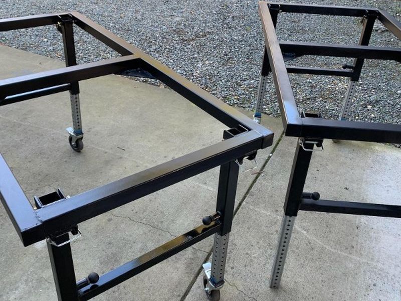 Rolling metal shop table for Sale in Loomis, CA OfferUp