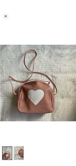 Cross body heart bag