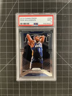 2019 Panini Prizm #248 Rookie Zion Williamson PSA9