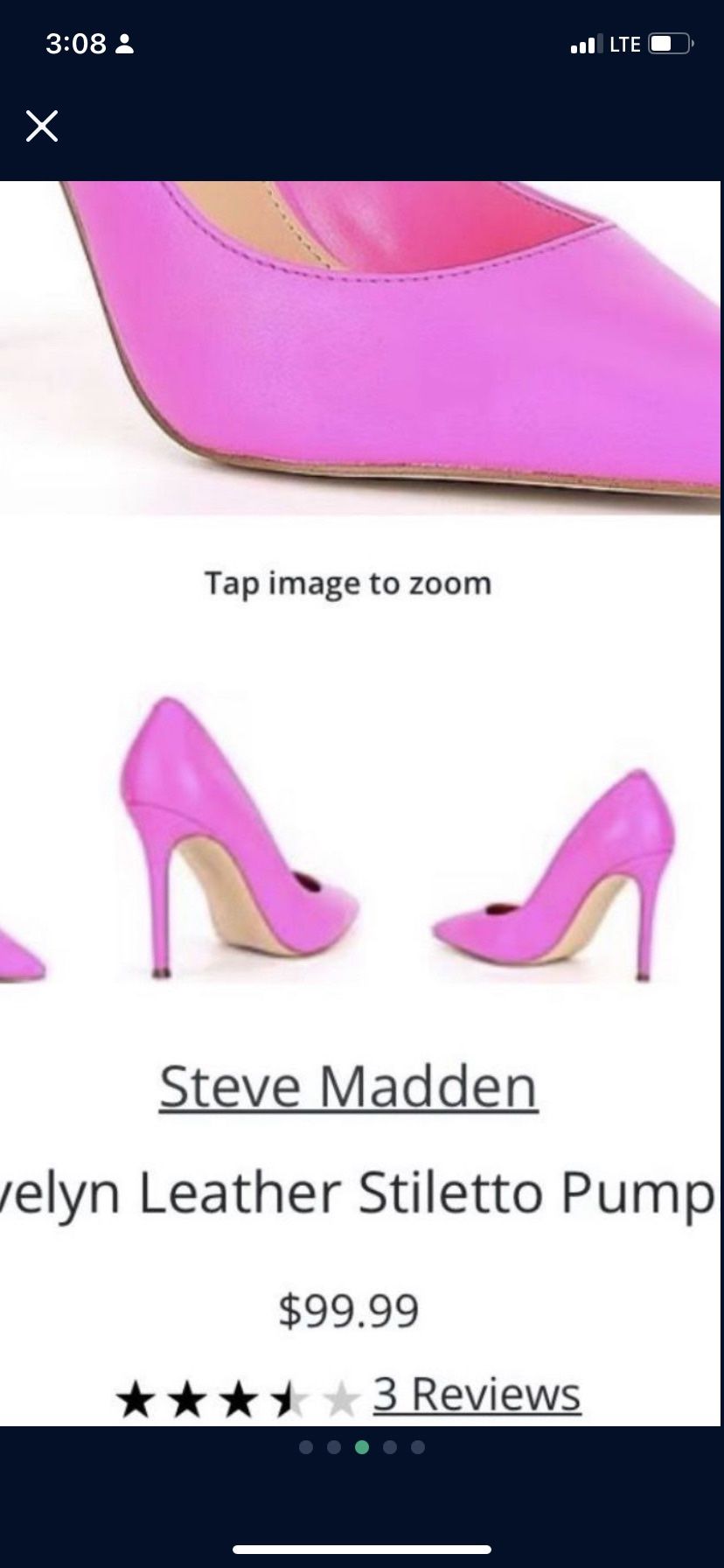 High Heels Steve Madden New Size 9