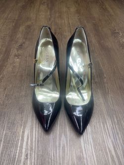 Guess by Marciano Black Patent Leather Heels