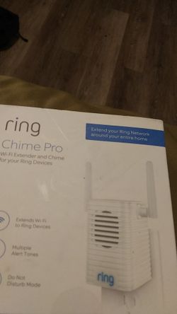 Ring chime pro 35$