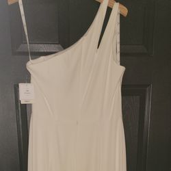 White Formal Dress Size 12