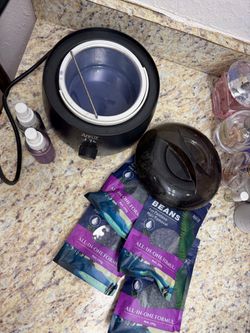 Waxing Kit – Wax Warmer, Hard Wax Beads & Treatments