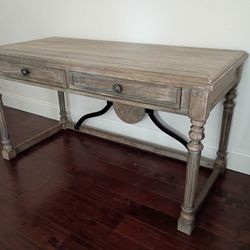 Ashley Rustic Writing Desk- Farmhouse Style
