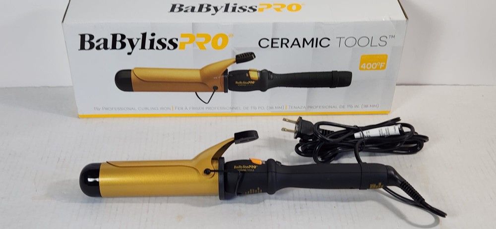 BaBylissPRO Ceramic Tools Spring Curling Iron #627