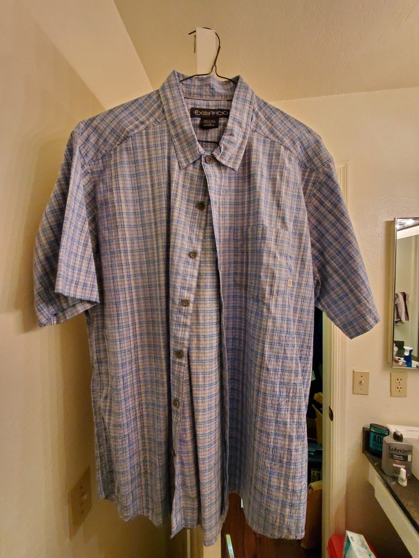 Exofficio Men's Large Short Sleeve Shirt