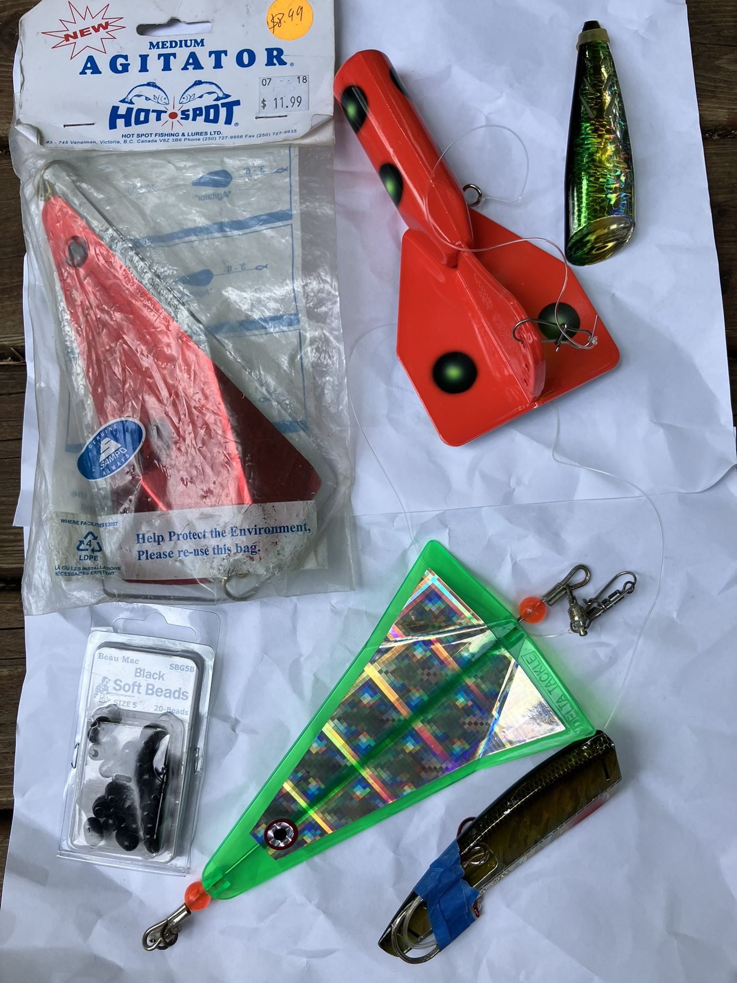 Salmon Fishing Agitators & Cut Plugs