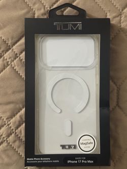 TUMI MagSafe iphone 17/18 Pro Max Case