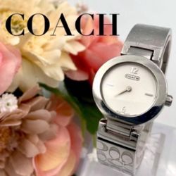 Coach Mercer Signature Etched Bangle Women's Watch