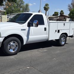 2006 f250 service bed