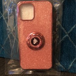 iPhone 12 Pink Sparkle Case
