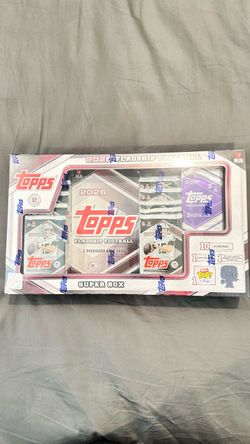 Topps 2026 Flagship Football Super Box