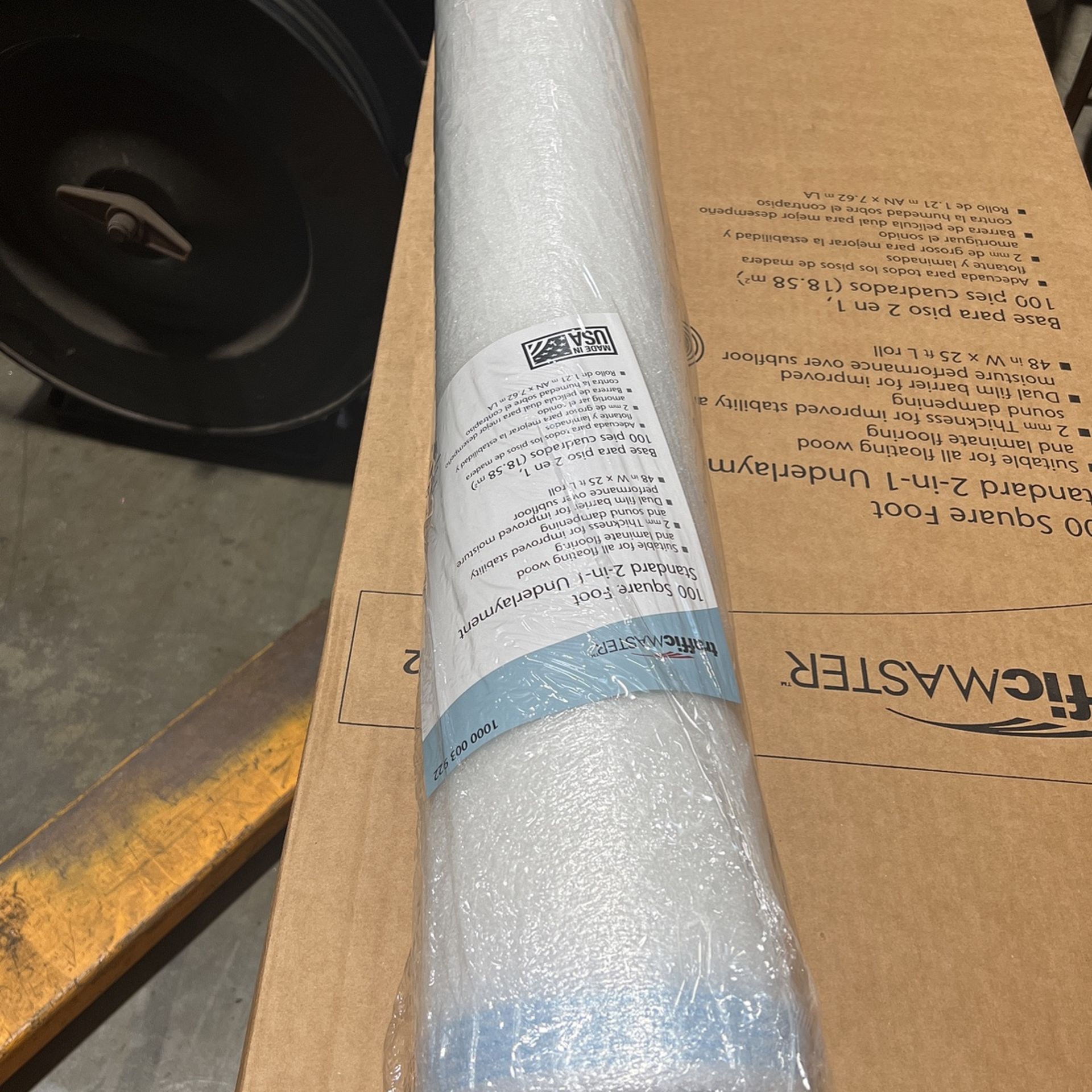 Traffic master 2-in-1 Underlayment