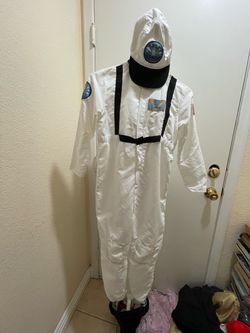 Astronaut Costume Jumpsuit with Hat