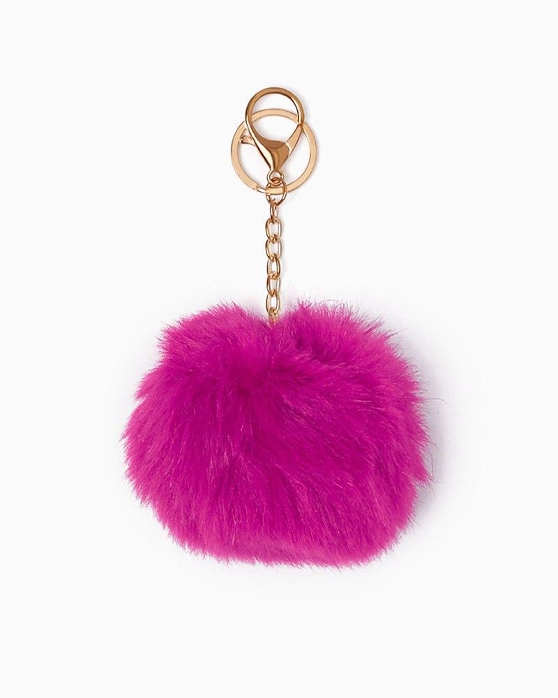 Fuchsia Fur Charm