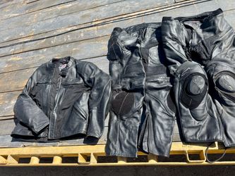 Men’s alpine stars leather motorcycle riding suit