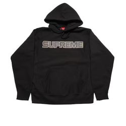 Supreme Perforated Leather Hoodie
