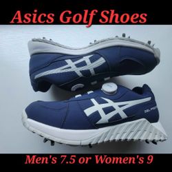 Asics Golf Shoe waterproof. Like New,