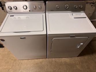 Maytag washer and dryer